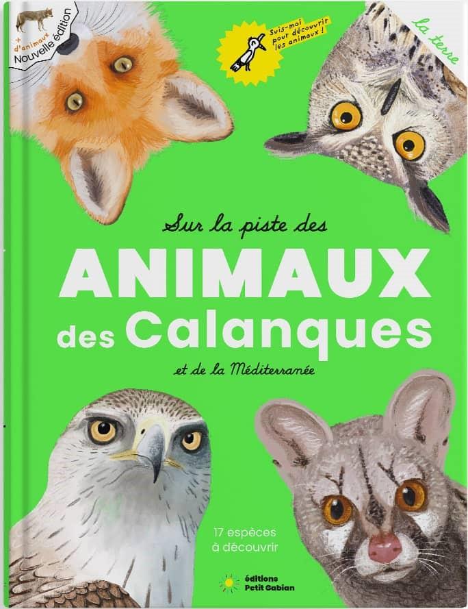 Couverture du livre pour enfants Animaux des Calanques